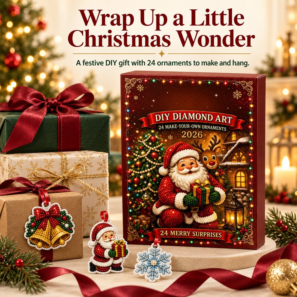 Wrap up 24 little moments of Christmas wonder