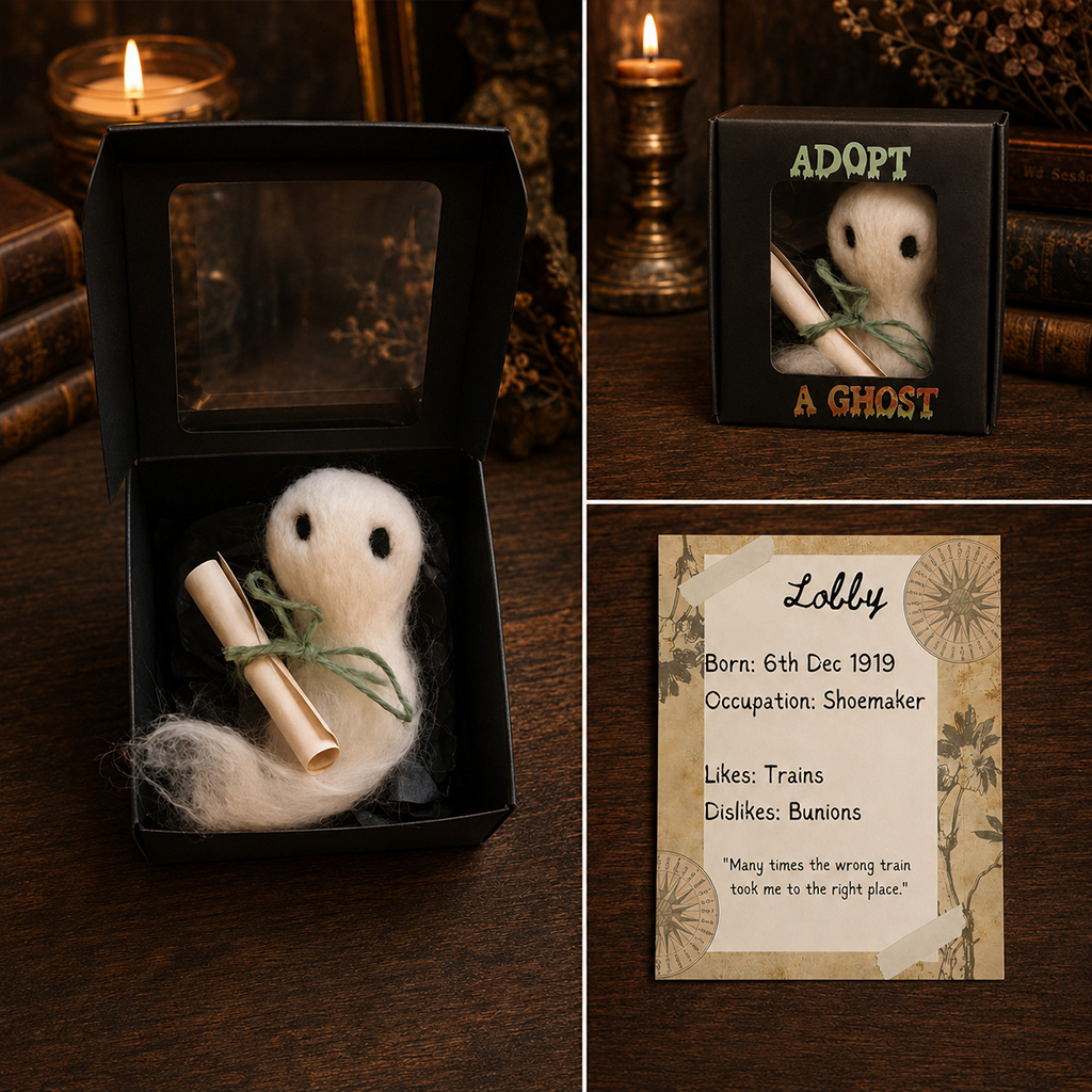 Ghost character profile card