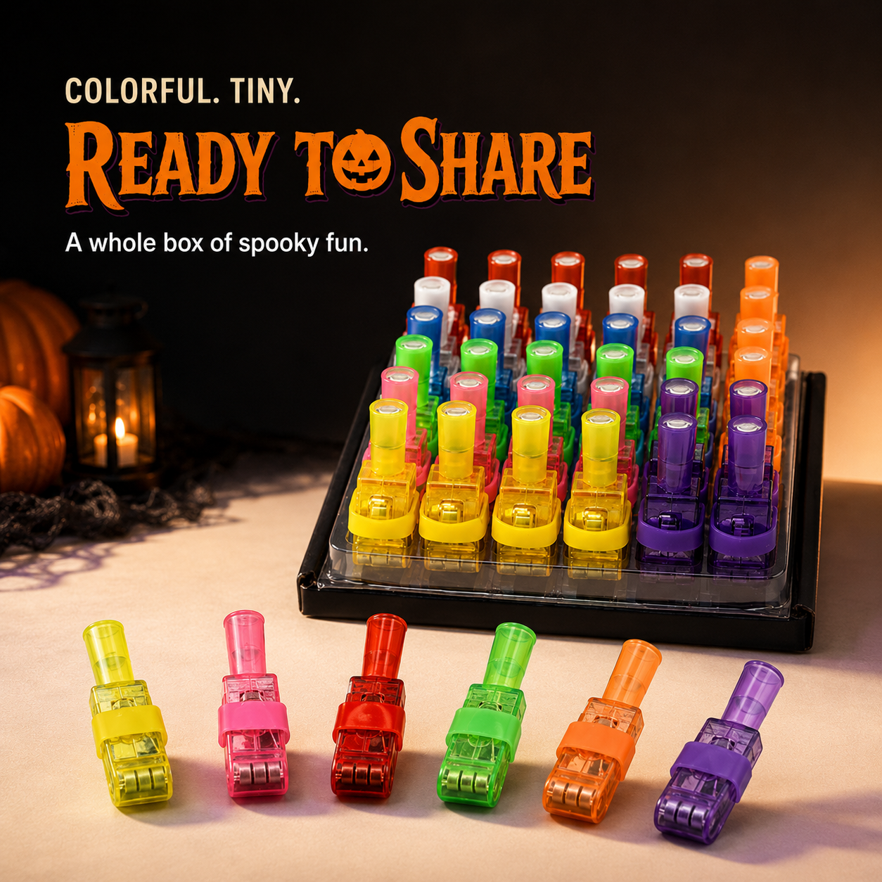 🎃 Halloween Finger Projector Lights – Mini Pattern Projector