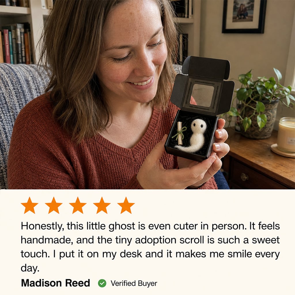 Adopt a Ghost customer review