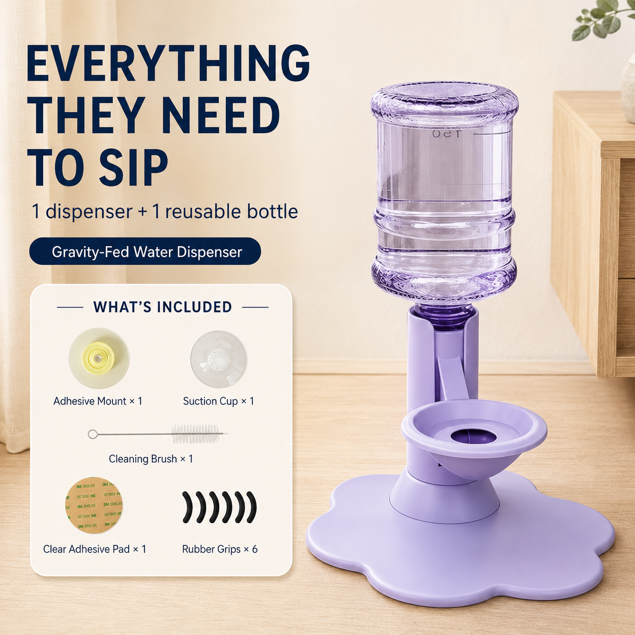 【✨Upgrade】Self-Refilling Cat WaterBowl