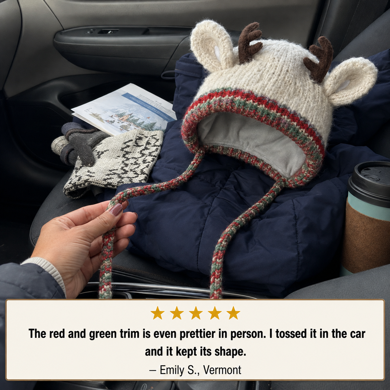 Customer holiday moment