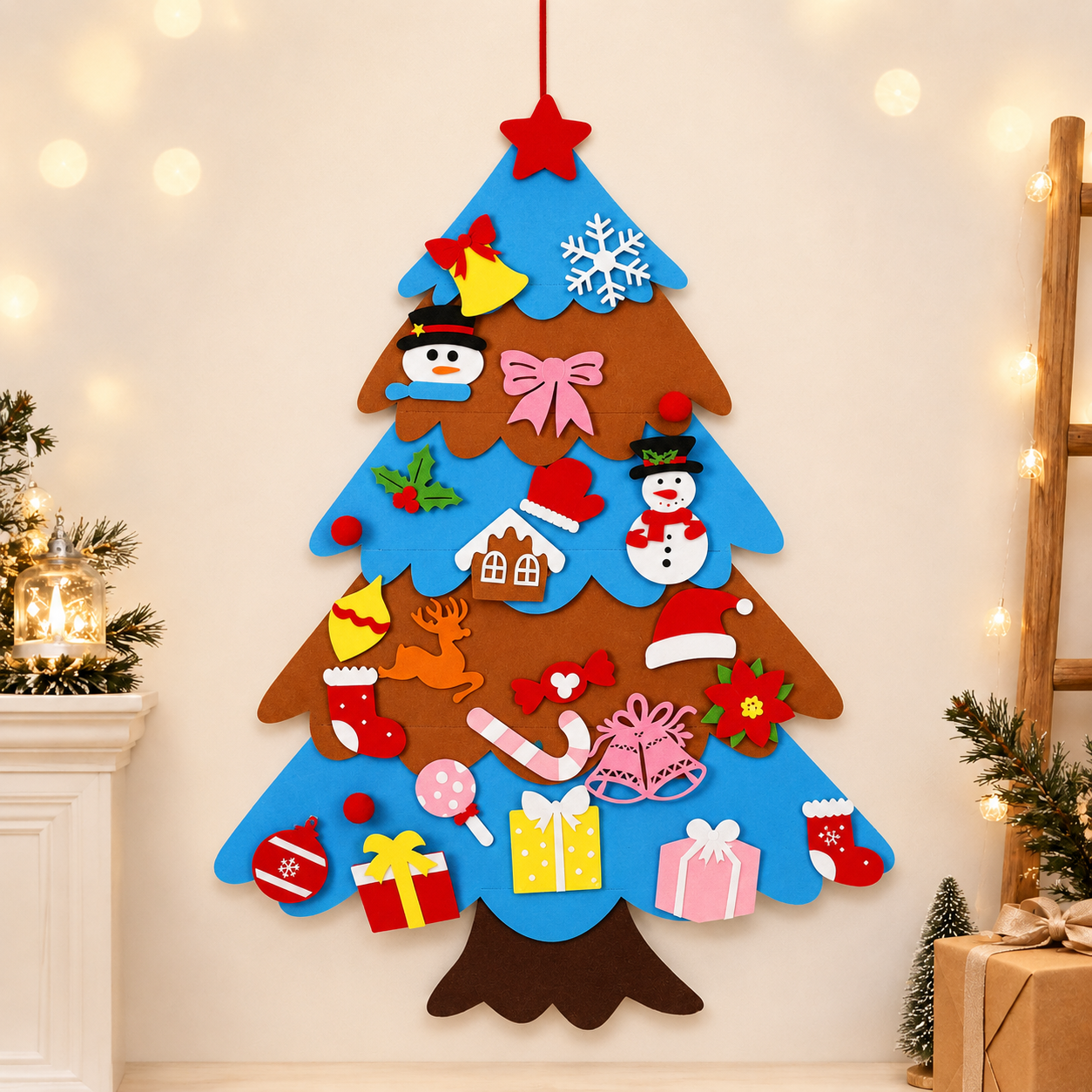 🎄✨DIY Felt Christmas Tree Set【🎁limited 50% off】