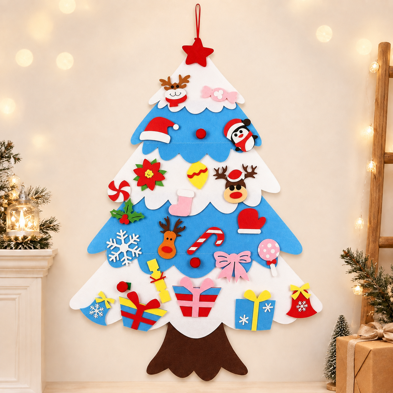 🎄✨DIY Felt Christmas Tree Set【🎁limited 50% off】