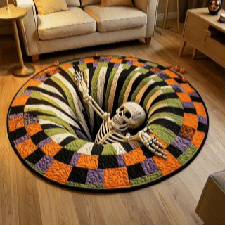Candy Corn Abyss mat illusion in motion