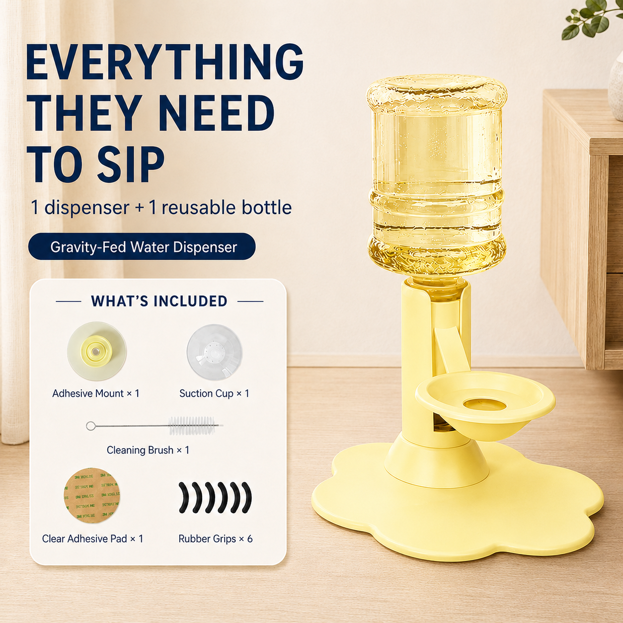 【✨Upgrade】Self-Refilling Cat WaterBowl