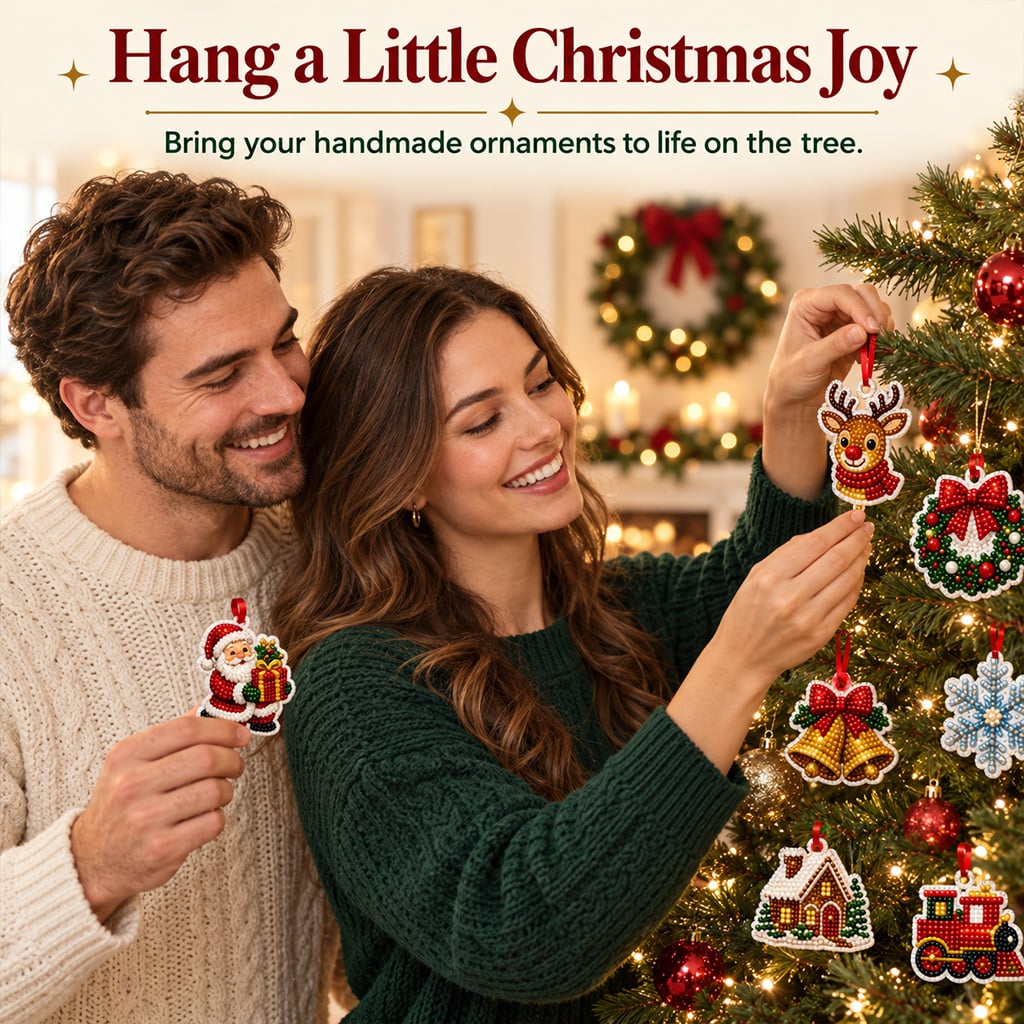 Handmade decorations make Christmas feel warmer