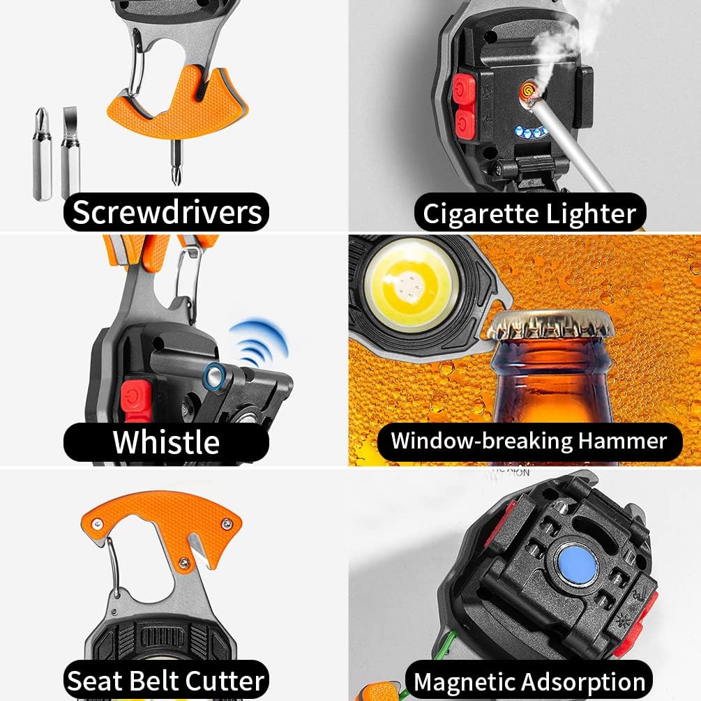 💖LAST DAY 49% OFF💖Multifunction Keychain Flashlight