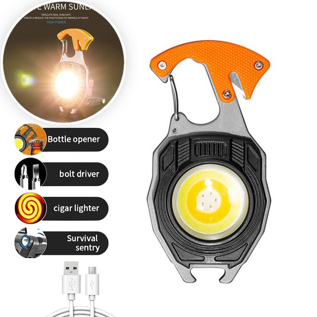💖LAST DAY 49% OFF💖Multifunction Keychain Flashlight