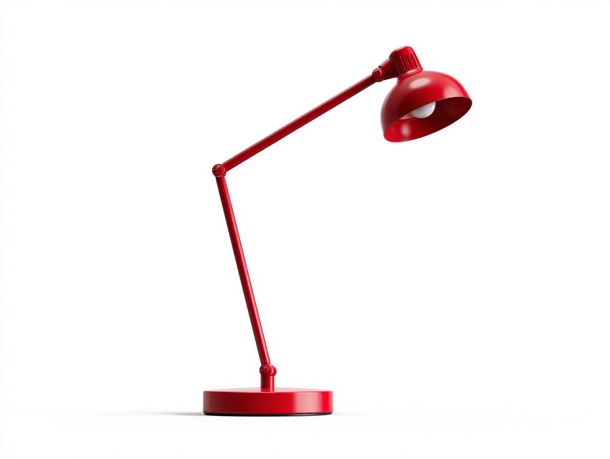Lámpara de mesa-metal-ajustable-40x20x55 cm-rojo-escritorio y sala de estar-diseño moderno-Rarihanest