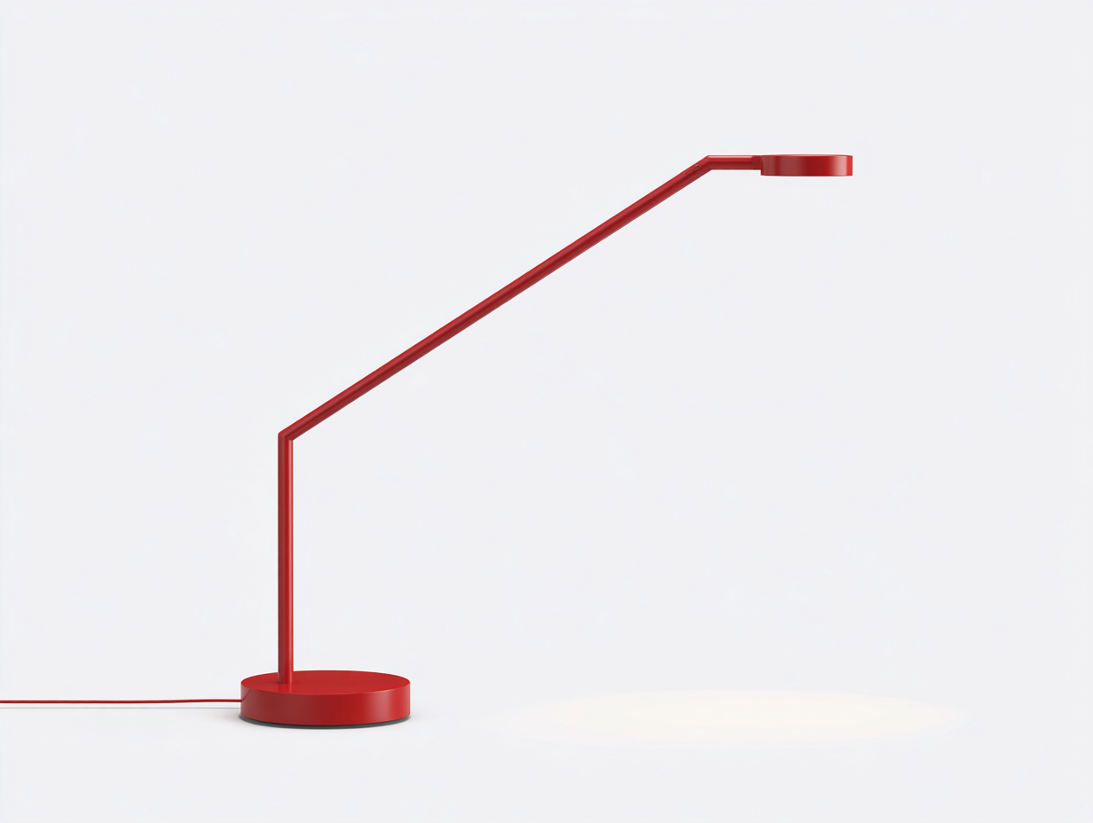 Lámpara de mesa-metal-45x18x55 cm-rojo-escritorio y sala de estar-diseño moderno-Rarihanest