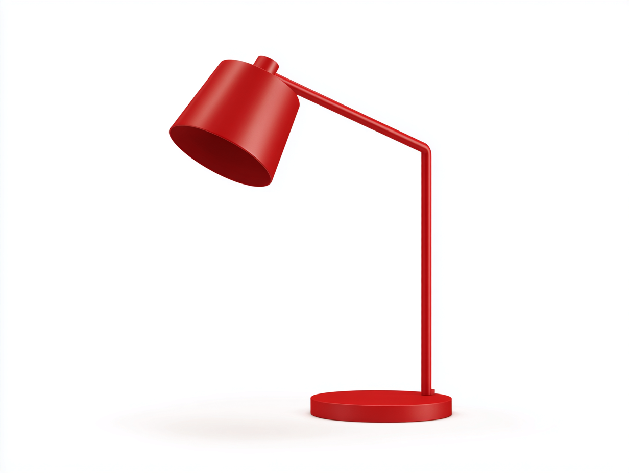 Lámpara de mesa-metal-30x18x40 cm-rojo-escritorio y sala de estar-diseño moderno-Rarihanest
