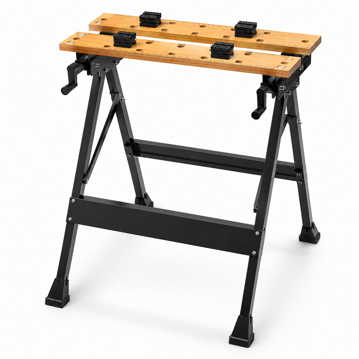 Klappbare Werkbank 100 kg belastbar mit Spannbacken