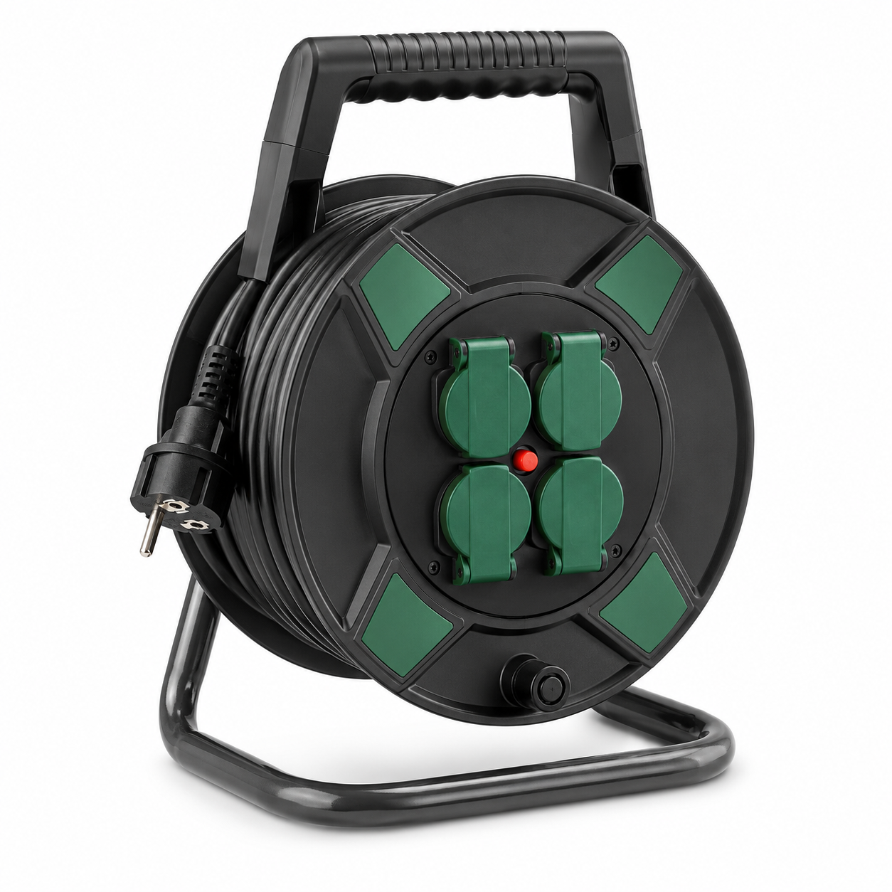 Kabeltrommel Outdoor 25 m IP44 mit Thermoschutz
