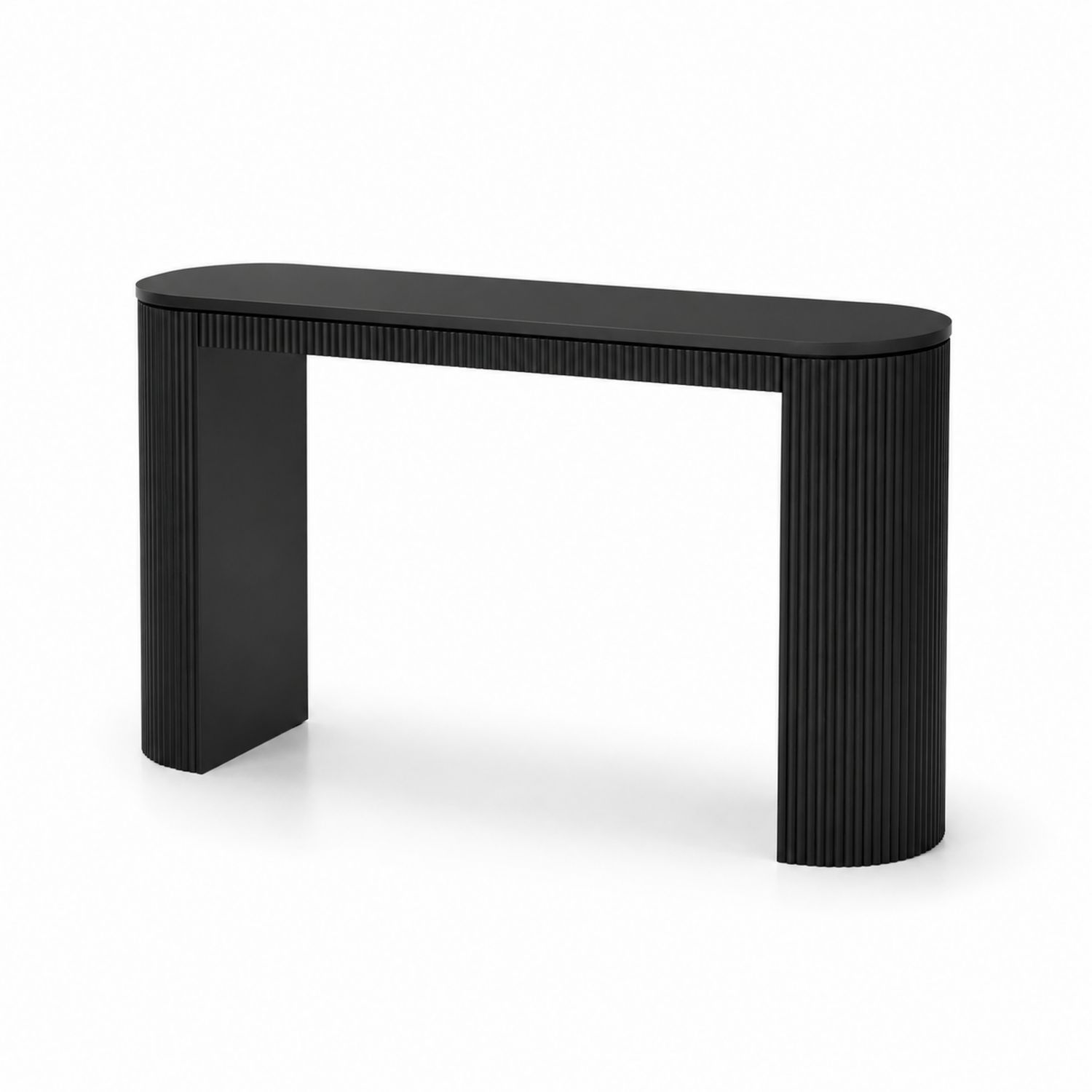 Stolik Konsolowy Czarny MDF