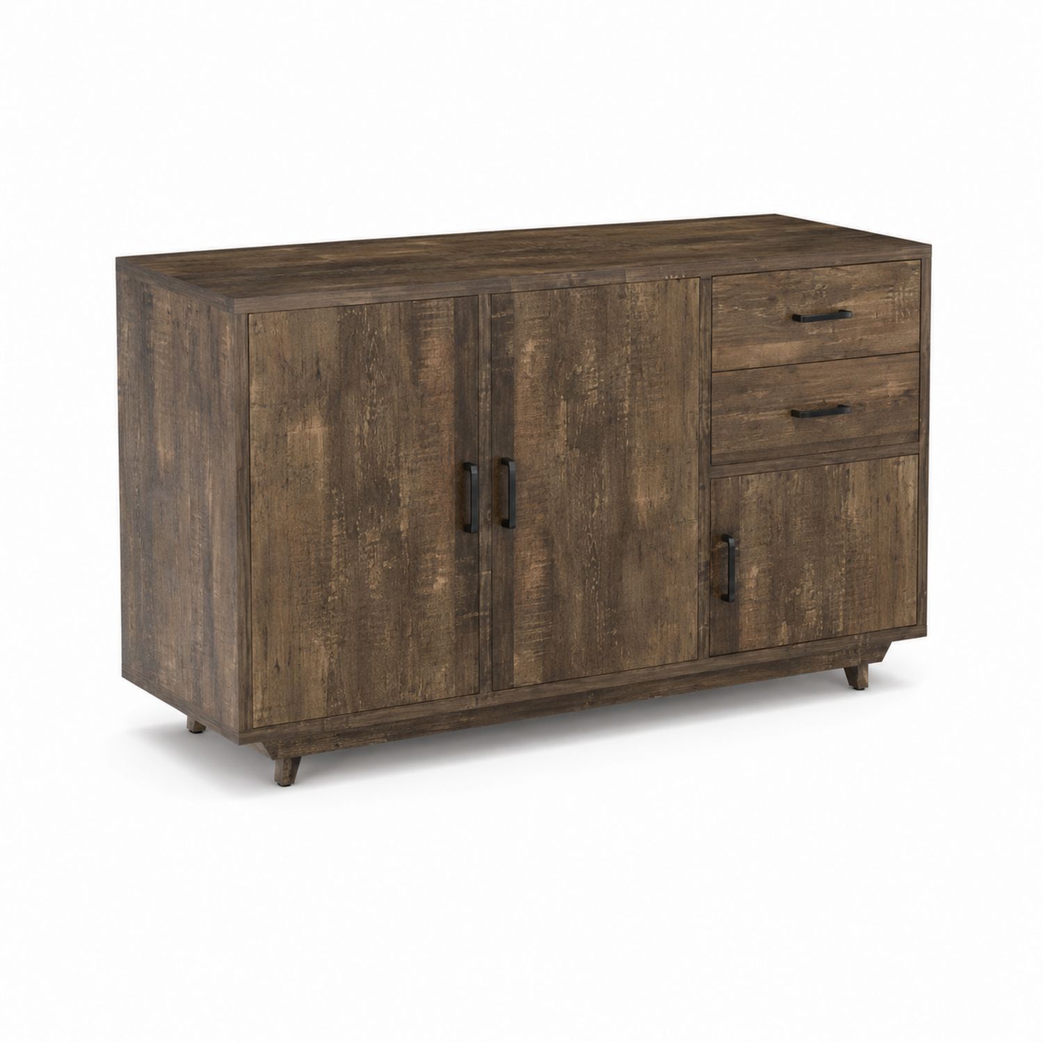 Kredens z płyty MDF Ciemny Brąz 150x75x45 cm