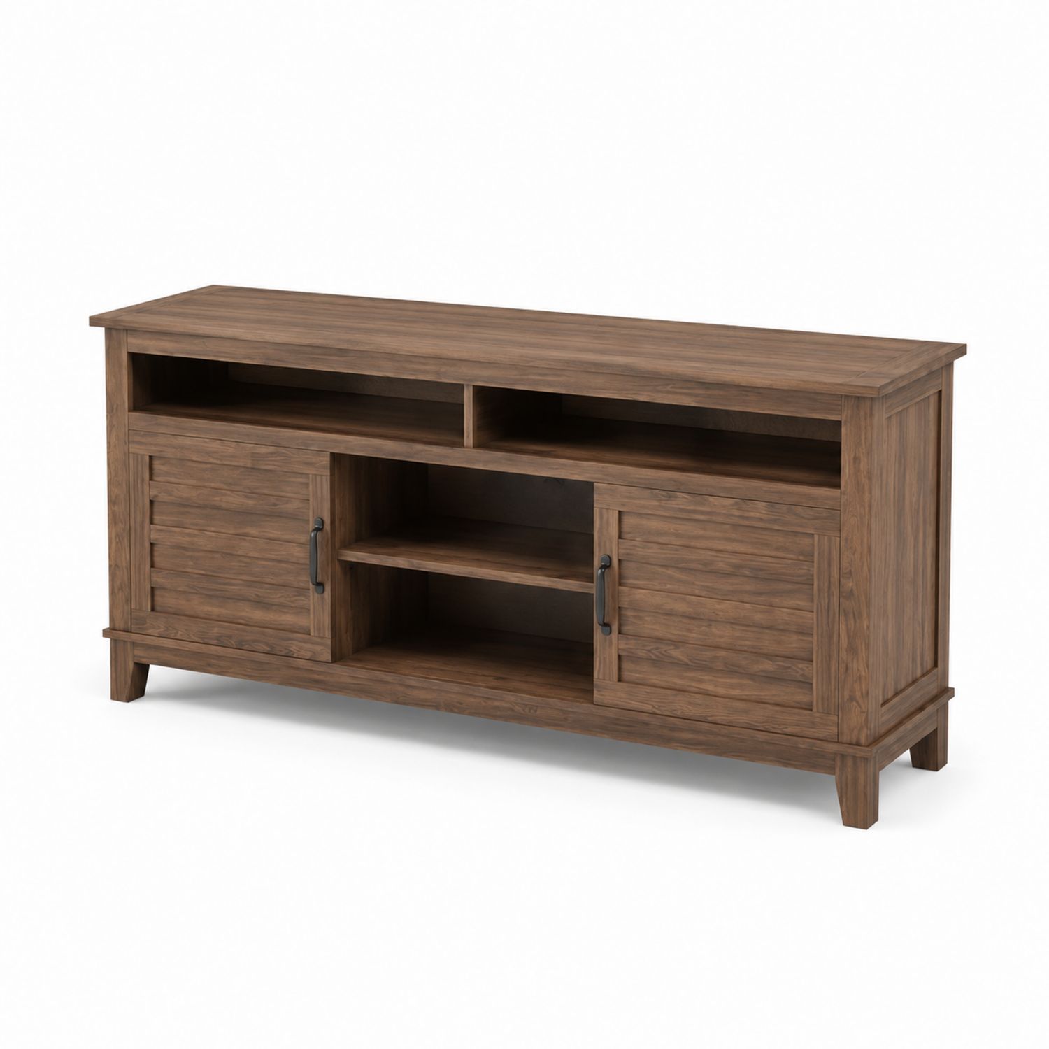 Szafka RTV z MDF Brązowy 140x40x60 cm-novarvex
