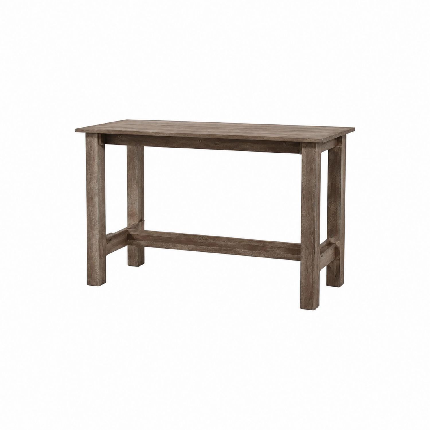 Biurko prostokątne drewniane brązowe 120x60x75 cm-novarvex