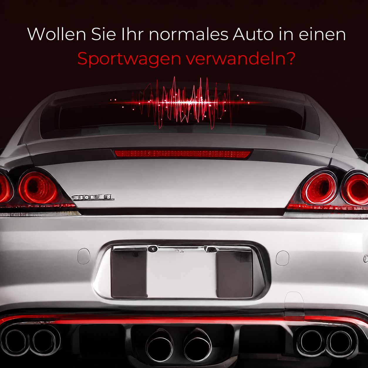 🚗💨 Auto-Turbolader-Pfeife Auspuffgeräuschsimulator – Realistischer Turbo-Sound &amp; Einfache Montage! ✨
