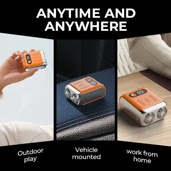 🏆🙍‍♂️50% de réduction pour une durée limitée pendant l'événement✨Men's Portable Mini Rotary Electric Shaver