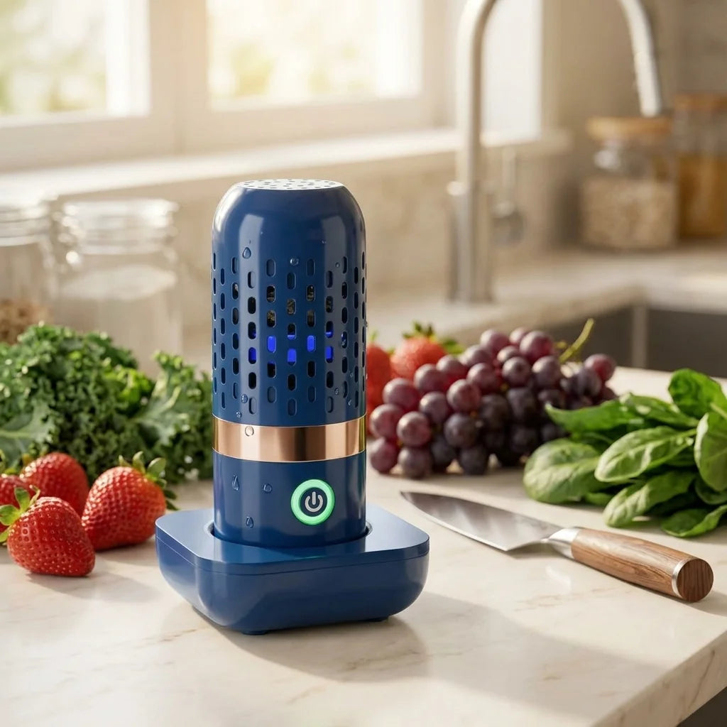 Rechargeable Vegetable Cleaner for Cleaner, Fresher Fruits & Vegetables.