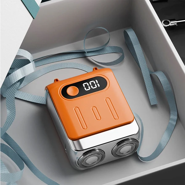 🏆🙍‍♂️50% de réduction pour une durée limitée pendant l'événement✨Men's Portable Mini Rotary Electric Shaver