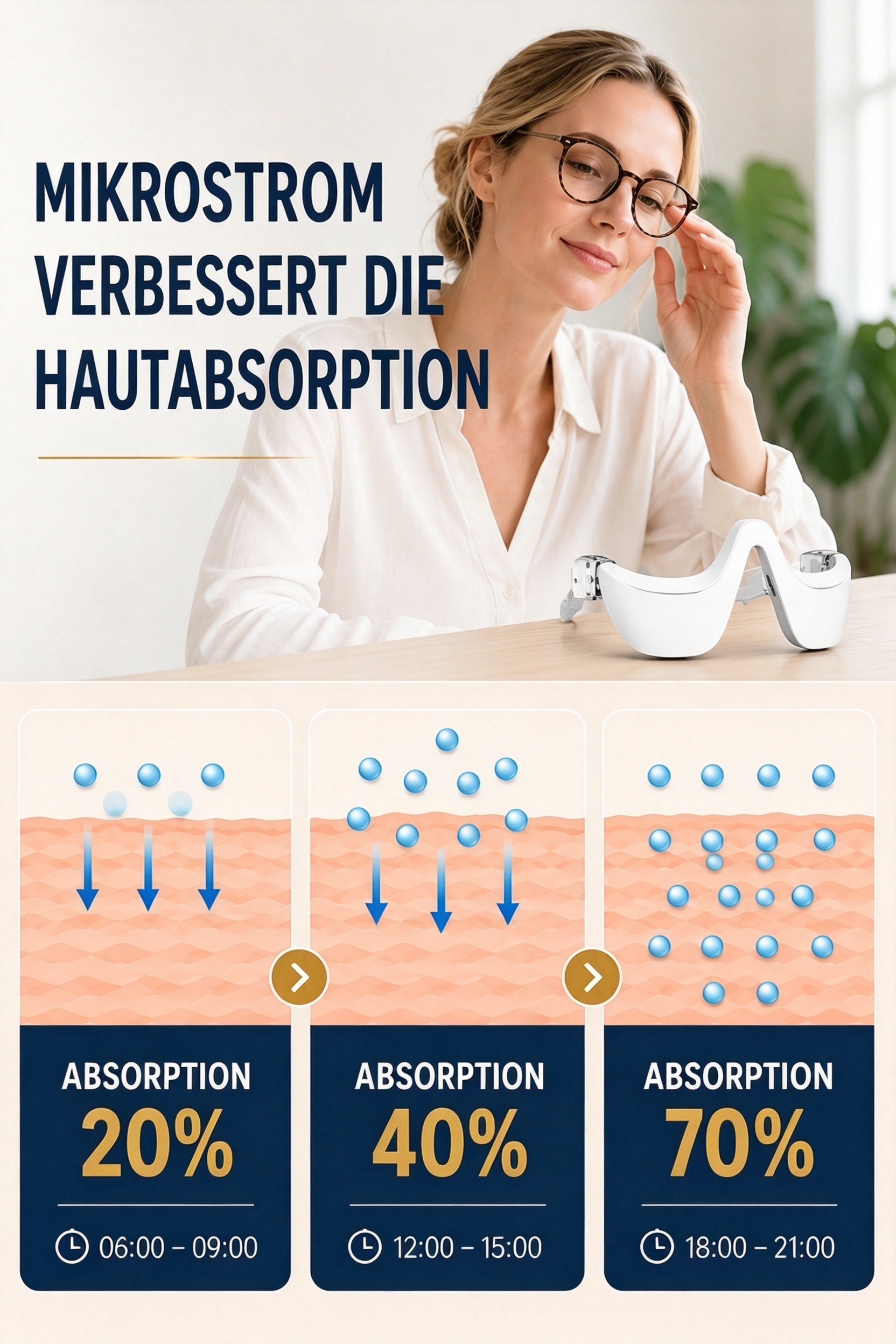 👀 LED-Lichttherapie-Augenmassagegerät ✨ Tränensäcke & Fältchen effektiv reduzieren