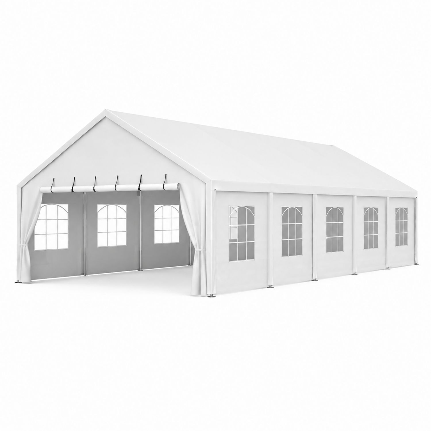 Namiot imprezowy prostokątny 6x12 m stalowy z PCV