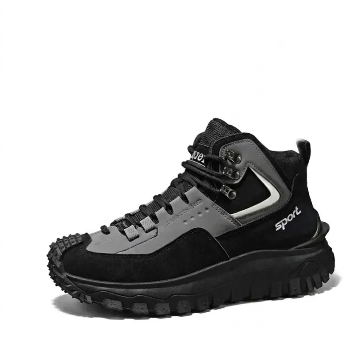 (⏰LAST DAY-70% OFF🛒)Men's Outdoor Hiking Boots - Waterproof, Non-Slip, Puncture-Proof And Smash-Proof; Correct Arch Support And Wide Toe - Suitable For Daily Wear And Outdoor Adventures