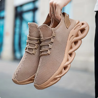 👟 Men's Ergonomic Sneakers – Arch Support & Slip-Resistant Sole 🛑✨