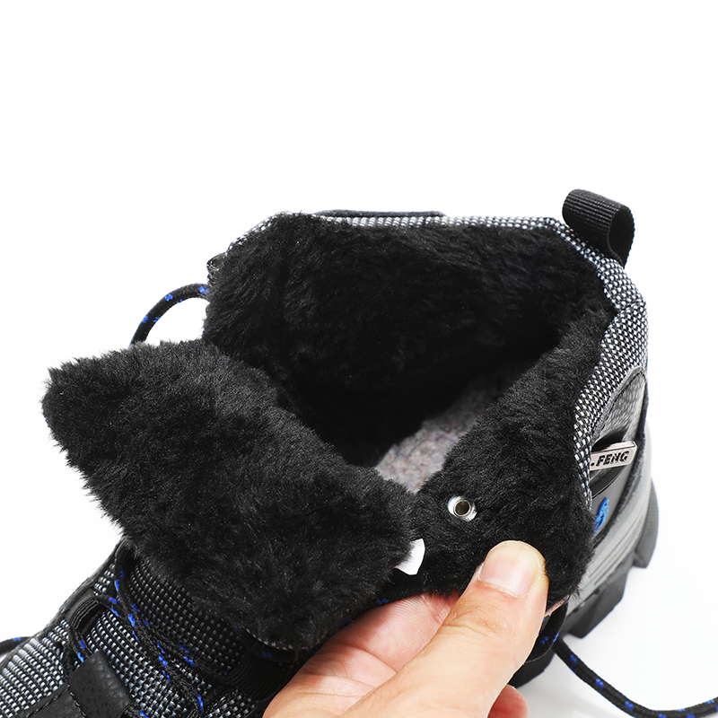 (⏰Limited Time Sale 70% OFF) Men's Orthopedic Hiking Boots - Safe and Comfortable Work Boots - Waterproof, Slip-resistant, Impact-resistant, and Puncture-resistant - Wide Toe, Arch Support, and Ankle Support - Money-back Guarantee if ineffective.