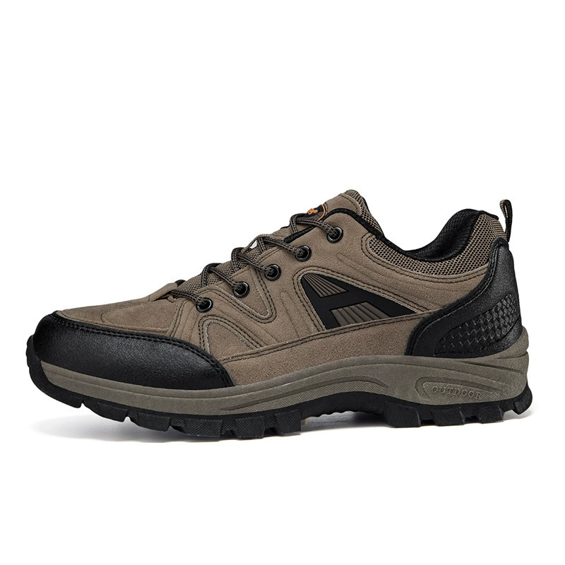 (⏰Limited Time Sale 70% OFF) Men's Outdoor Hiking Shoes - Wide Toe, Arch Support, Waterproof, Anti-Slip, Anti-Puncture, Anti-Smash, Light Hiking and Daily Work