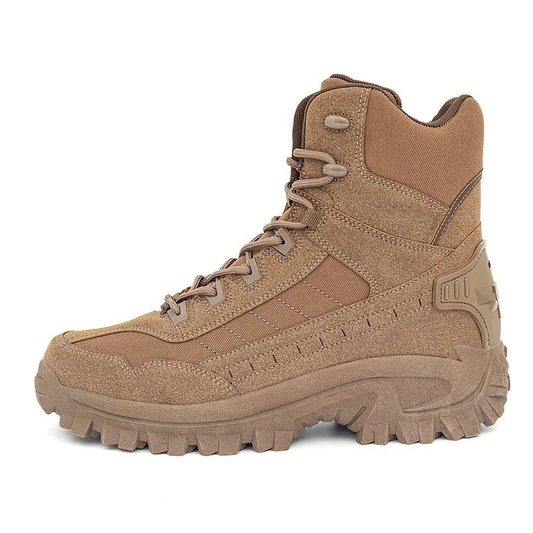 (🎁Free Socks Giveaway🧦) Mens Orthopedic Support Anti-Puncture Work Boots Waterproof Anti-Sprain Hiking Boots