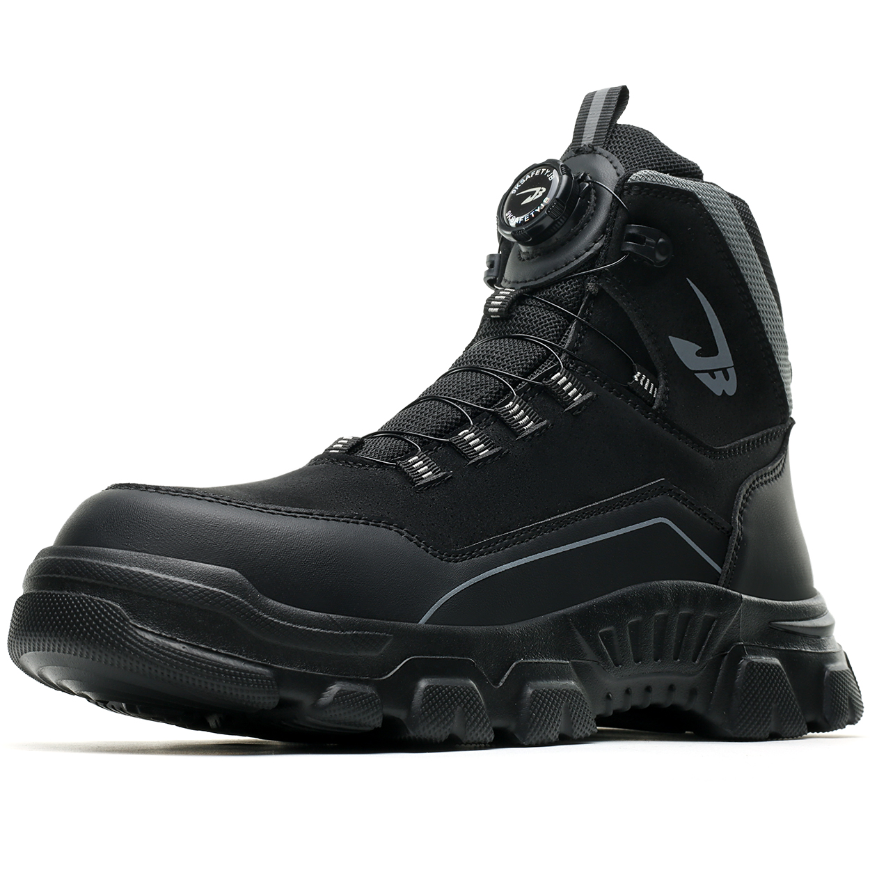 Men's Safety Work Boots –  Lightweight Steel Toe Boots with Kevlar Midsole and Puncture-Resistant Insole