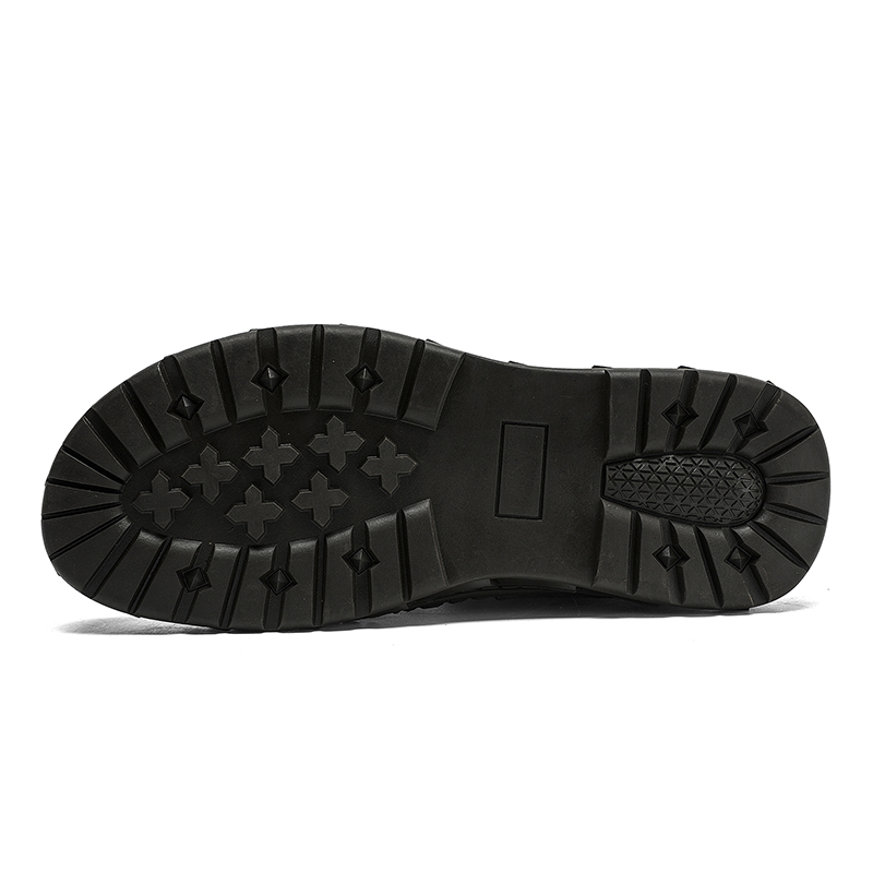 ⏰LAST DAY-70% OFF🛒Men’s Outdoor Leather Boots – Handmade, Arch Support, Lightweight and Non-Slip for Walking & Driving
