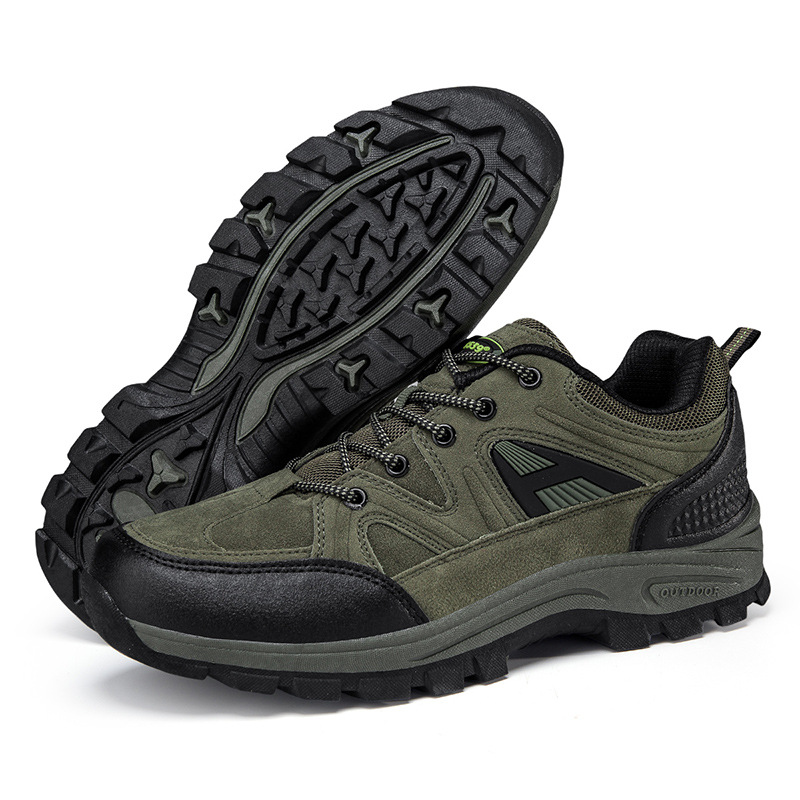 (⏰Limited Time Sale 70% OFF) Men's Outdoor Hiking Shoes - Wide Toe, Arch Support, Waterproof, Anti-Slip, Anti-Puncture, Anti-Smash, Light Hiking and Daily Work