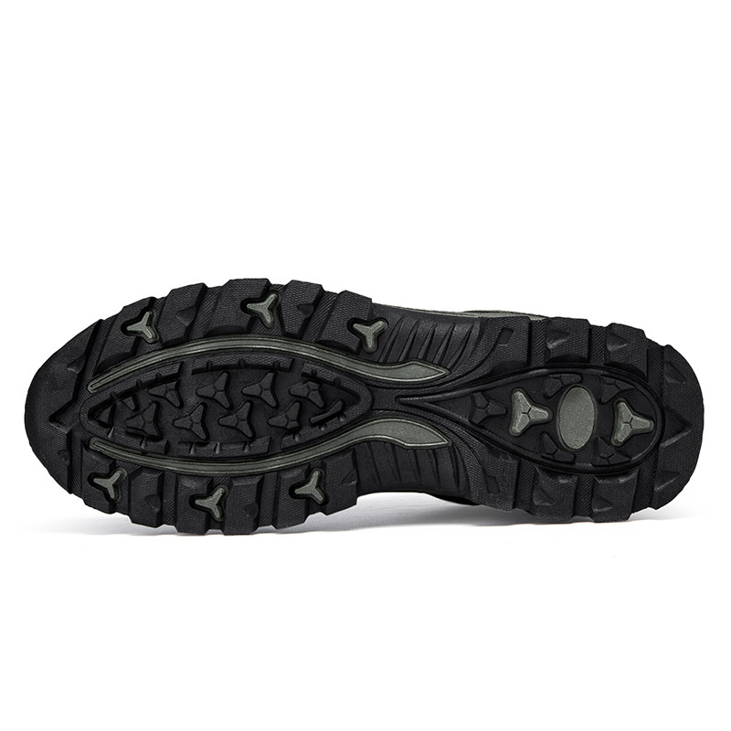 (⏰Limited Time Sale 70% OFF) Men's Outdoor Hiking Shoes - Wide Toe, Arch Support, Waterproof, Anti-Slip, Anti-Puncture, Anti-Smash, Light Hiking and Daily Work