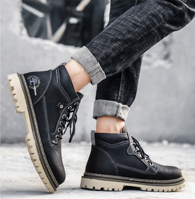 💥Last day deals 50% OFF💥bestselling💥Men's Casual Versatile Genuine Leather Boots