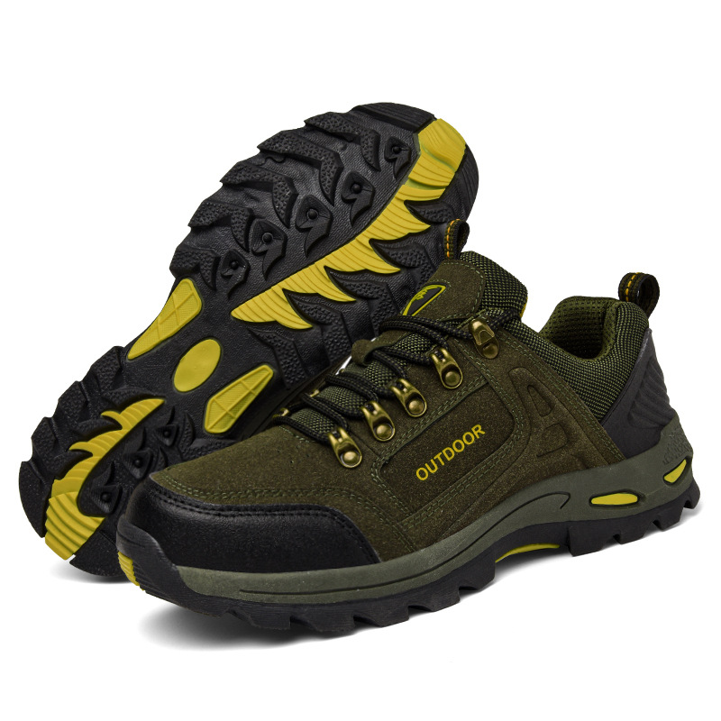 Men's Orthopedic Waterproof Anti-Slip Hiking Shoes  Lightweight Casual Mountain Walking Shoes