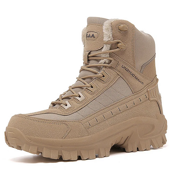 (🤜Work Hard for 5+ Years) LOOSEIN®️ Men's Waterproof Non-Slip Anti-Puncture Work Boots Orthopedic Support Hiking Boots
