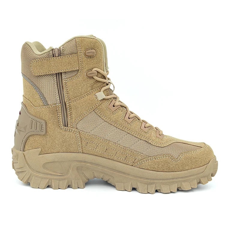 (🎁Free Socks Giveaway🧦) Mens Orthopedic Support Anti-Puncture Work Boots Waterproof Anti-Sprain Hiking Boots