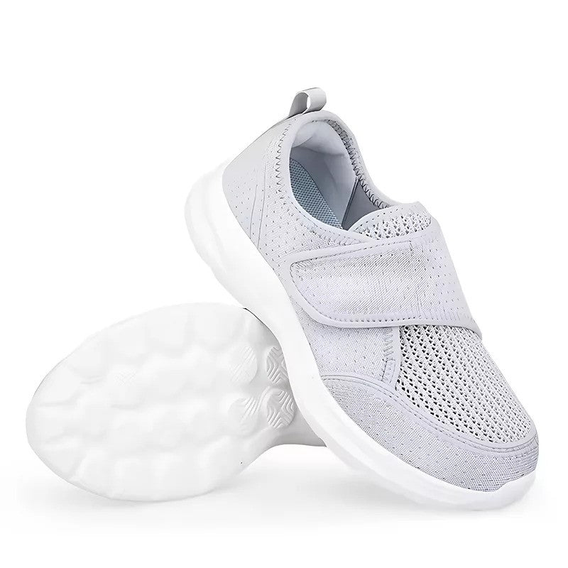 🔥 Step Into Comfort! Women's Extra Wide Cushion Walking Shoes - Easy Adjustable ⚡