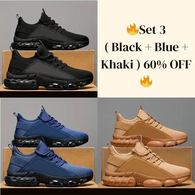 Men's Lightweight Breathable Low-Top Running Shoes