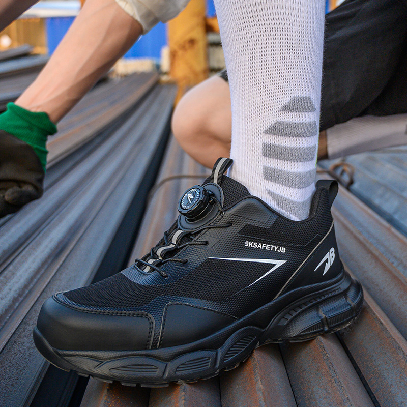 ⏰Limited Time Sale 70% OFF-Men's Safety Orthopedic Work Shoes-Waterproof, Non-Slip, Puncture and Smash Resistant, Wide Toe, Arch Support – Ideal for Daily Wear and Outdoor Adventures