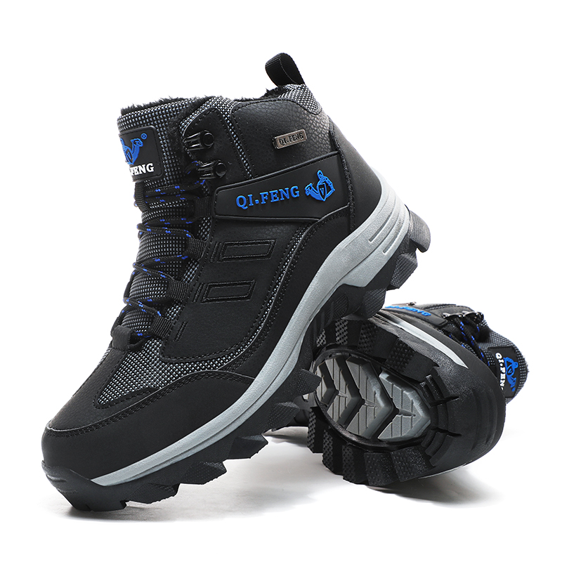 (⏰Limited Time Sale 70% OFF) Men's Orthopedic Hiking Boots - Safe and Comfortable Work Boots - Waterproof, Slip-resistant, Impact-resistant, and Puncture-resistant - Wide Toe, Arch Support, and Ankle Support - Money-back Guarantee if ineffective.