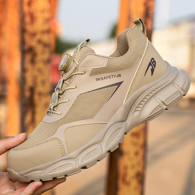 ⏰Limited Time Sale 70% OFF-Men's Safety Orthopedic Work Shoes-Waterproof, Non-Slip, Puncture and Smash Resistant, Wide Toe, Arch Support – Ideal for Daily Wear and Outdoor Adventures