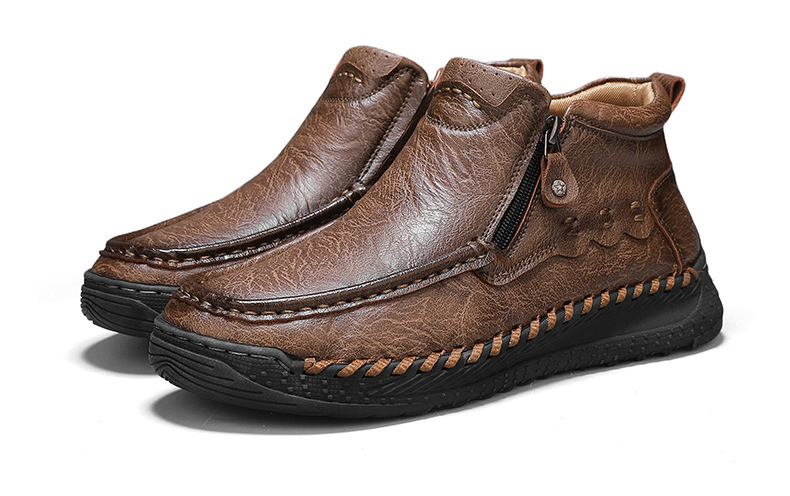 ⏰Last Day! 45% OFF 🔥shoeeszone® Men's Handmade Genuine Leather Orthopedic Boots