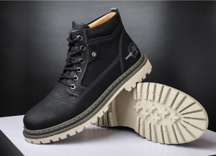 💥Last day deals 50% OFF💥bestselling💥Men's Casual Versatile Genuine Leather Boots