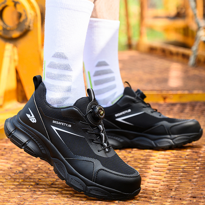 ⏰Limited Time Sale 70% OFF-Men's Safety Orthopedic Work Shoes-Waterproof, Non-Slip, Puncture and Smash Resistant, Wide Toe, Arch Support – Ideal for Daily Wear and Outdoor Adventures