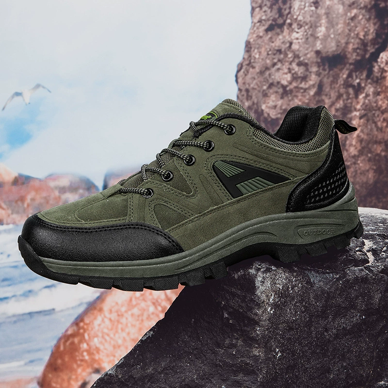(⏰Limited Time Sale 70% OFF) Men's Outdoor Hiking Shoes - Wide Toe, Arch Support, Waterproof, Anti-Slip, Anti-Puncture, Anti-Smash, Light Hiking and Daily Work